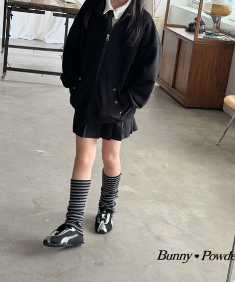 43[予約]bunny powder star zip up