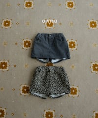 17[予約]oahu kyoka corduroy short pants