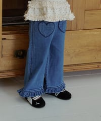 28[予約]momoann frill denim
