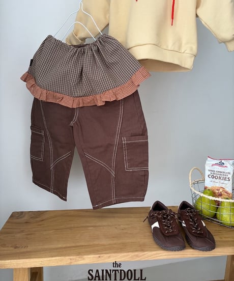 52[予約]saintdoll curved pants