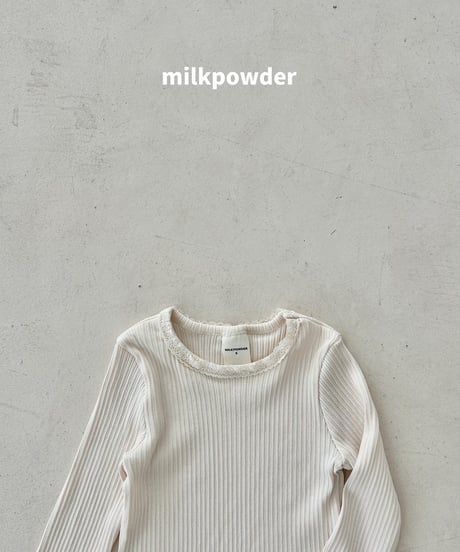 8[予約]milkpowder soft tee