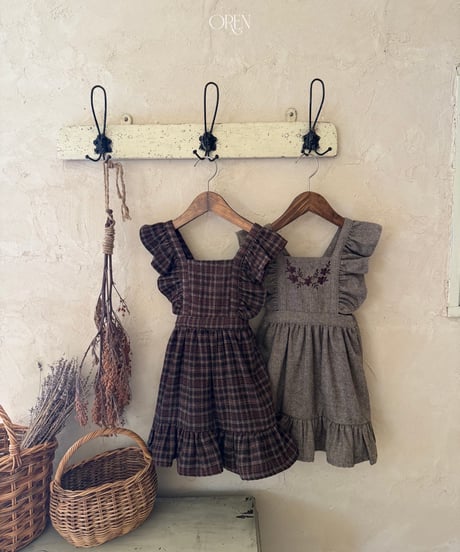 1[予約]OREN sollyeon suspender dress