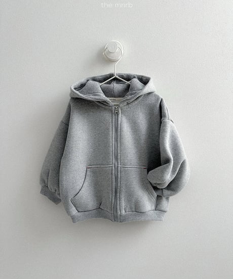 19[予約]minirobe barrel hood zip-up
