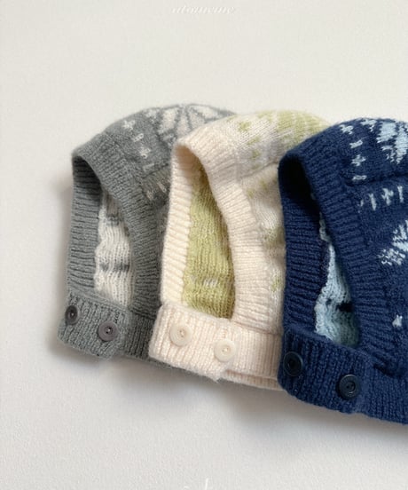 46[予約]atomeme marron snowflake hat