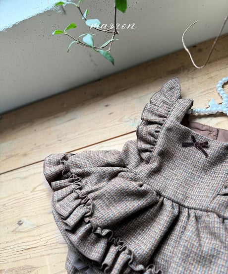55[予約]marron aloha suit(6-18m)