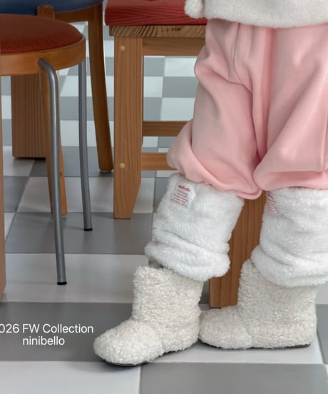 30[予約]ninibello petit ribbon jogger pants