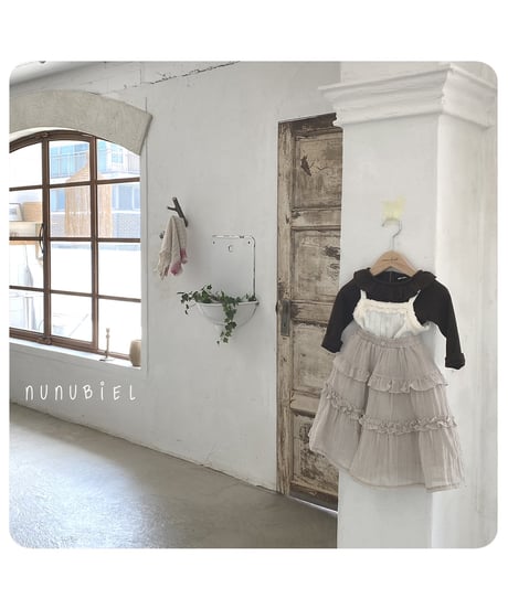 38[予約]nunubiel airsha blouse