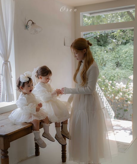 47[予約]OREN severin organza dress(adult)