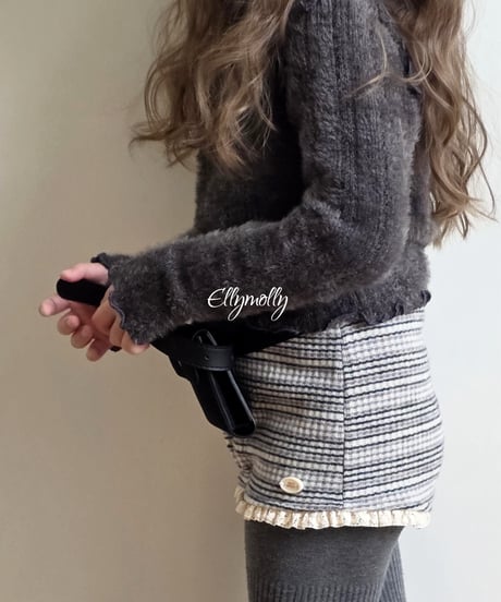 48[予約]ELLYMOLLY meringue day day knit
