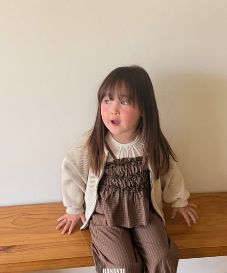 3[予約]BANANAJ waffle jacket