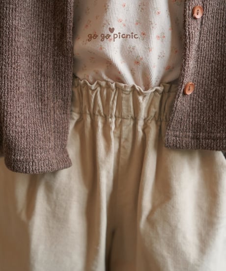9[予約]go go picnic castella pants