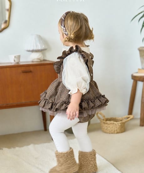 55[予約]marron aloha suit(6-18m)