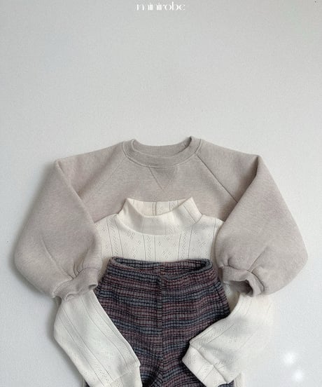 5[予約]minirobe raglan round mtm
