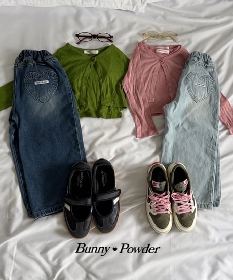 15[予約]bunny powder tencel cardigan