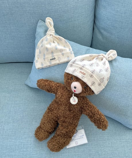 25[予約]monbebe ed balloon suit(bonnet set)