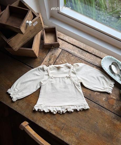 10[予約]marron chouchou t-shirt(XS-L)
