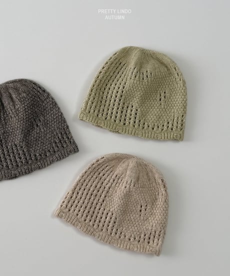 46[予約]LINDO knit beanie