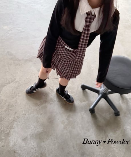 84[予約]bunny powder mocha tie