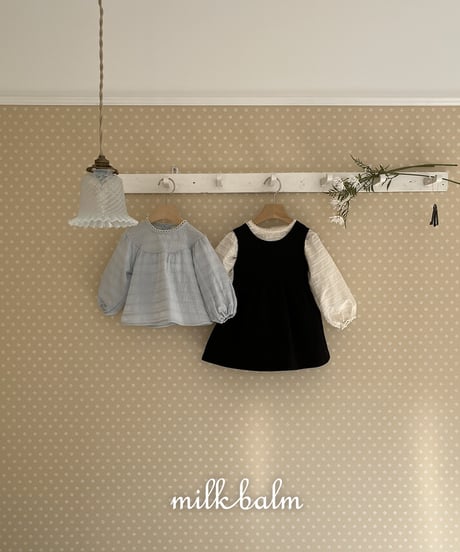 7[予約]milkbalm jude blouse