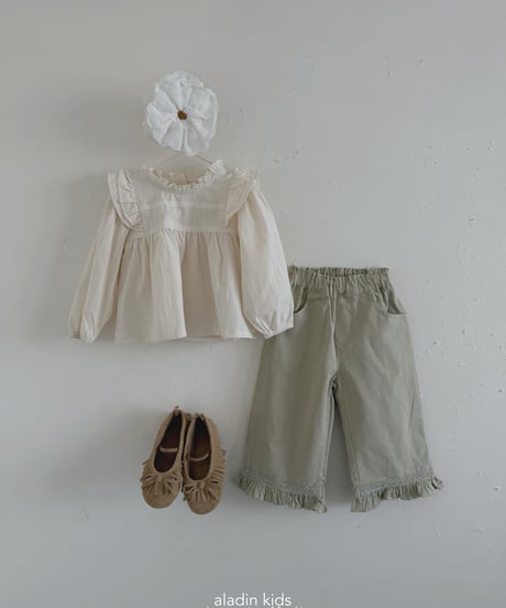 9[予約]aladin delicate lace pants