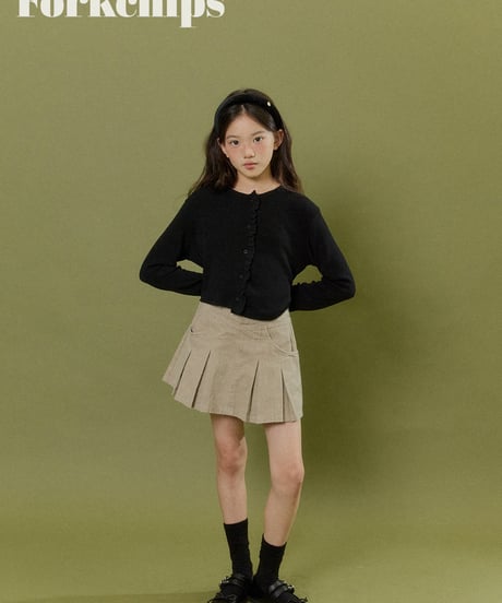 6[予約]FORKCHIPS wave cardigan