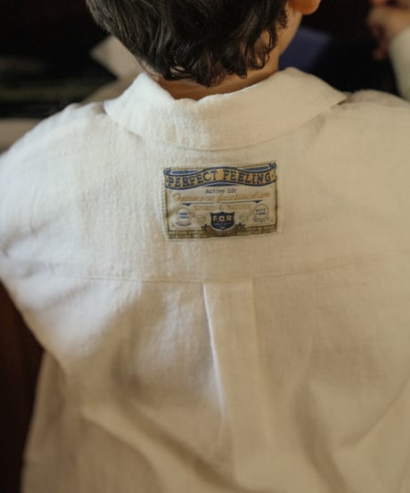 22[予約]OREN edwin embroidered shirt