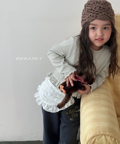 37[予約]poisson lace apron bag