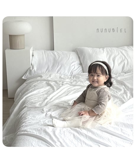 46[予約]nunubiel bebe butterfly t-shirt