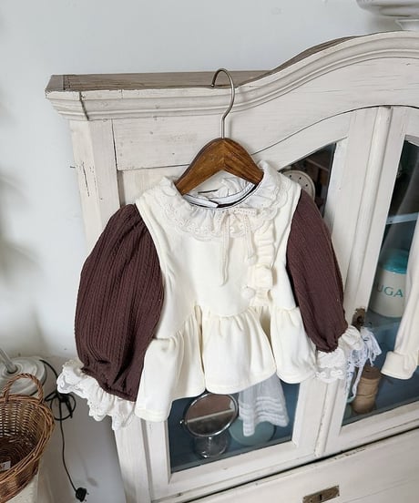 29[予約]marron sarah blouse(XS-L)