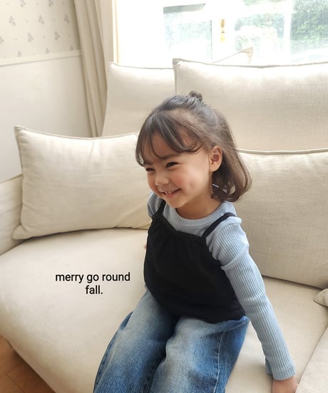4[予約]merry go round mare rib t-shirt