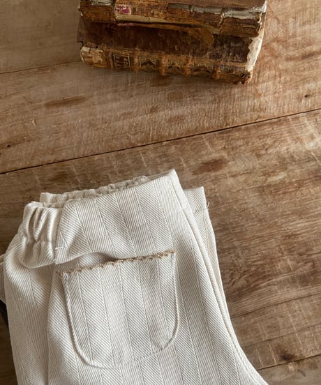 25[予約]anneshirley astri pocket pants