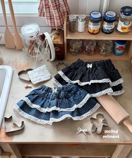 26[予約]second moment shooting star skirt