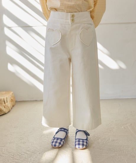 23[予約]mon Atelier heart pants