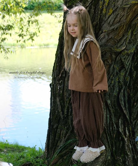 15[予約]anggo crepe pants
