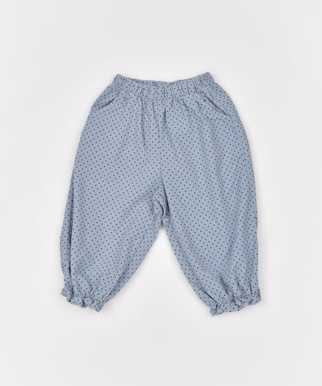 27[予約]送料無料 the beige dot frill pants
