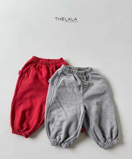 30[予約]thelala amang jogger pants