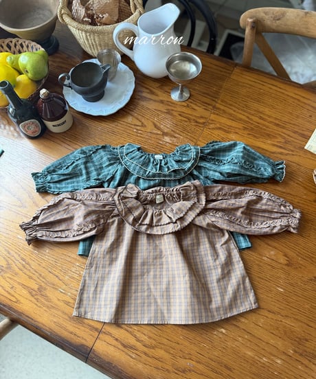 14[予約]marron ellis blouse(XS-L)