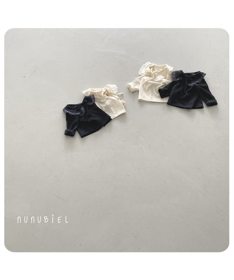 38[予約]nunubiel airsha blouse