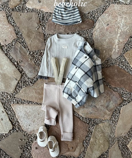 34[予約]bebeholic claire knit leggings