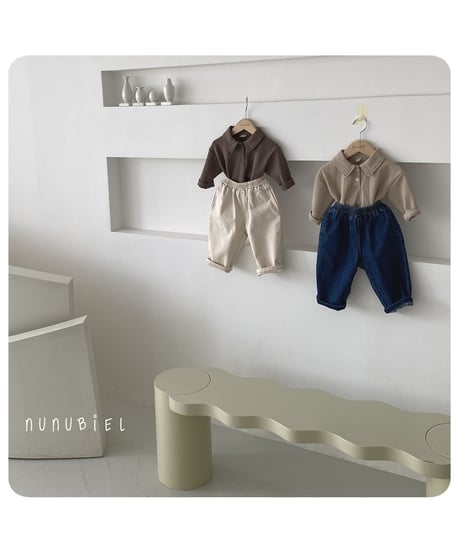 6[予約]nunubiel waffle shirt