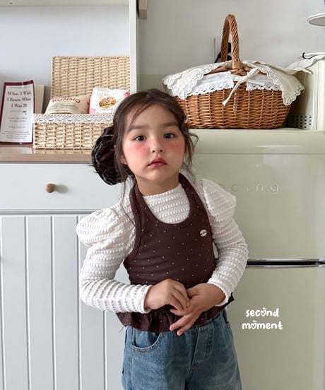2[予約]second moment sugar dot halterneck