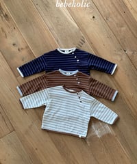 26[予約]bebeholic redon stripe tee