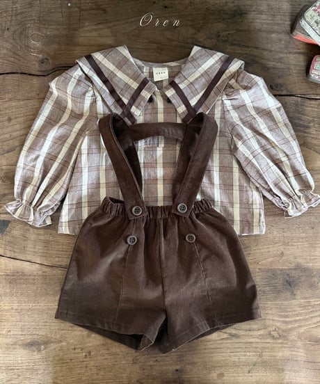 50[予約]OREN maecel corduroy overalls