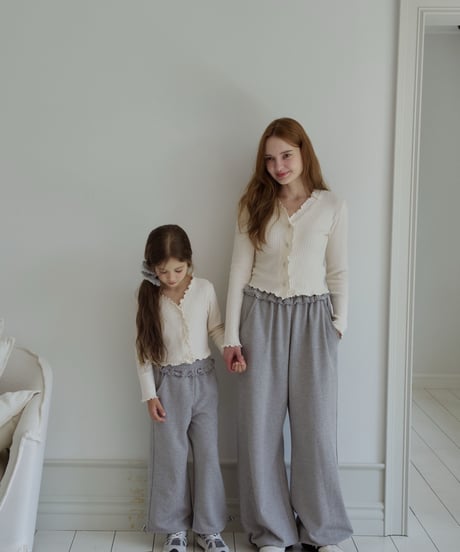 3[予約]momoann rib cardigan