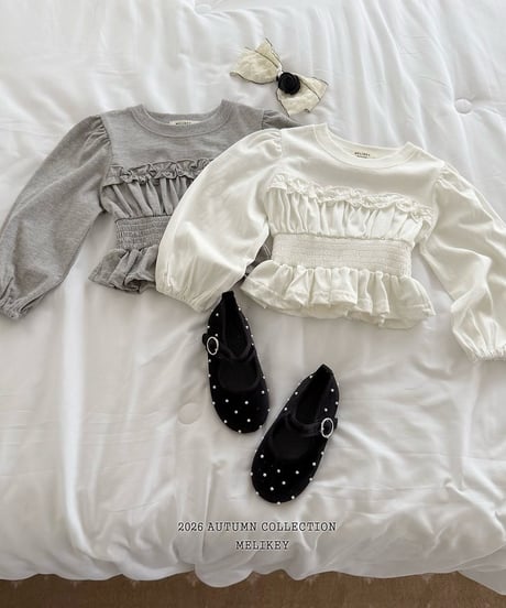 19[予約]melikey smoke frill t