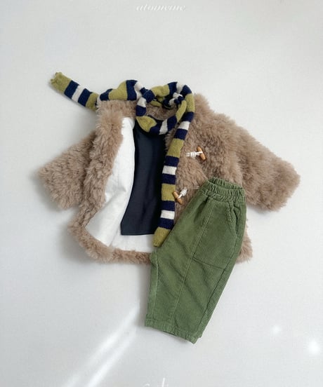 23[予約]atomeme mallang corduroy pants