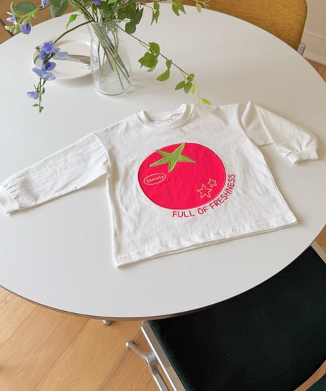 17[予約]ninibello tomato patch tee