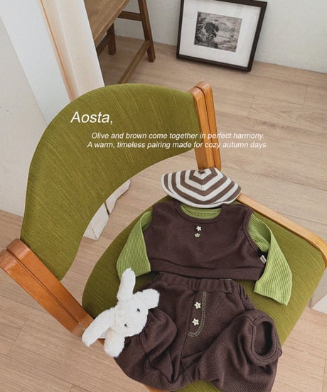 37[予約]Aosta star candy vest