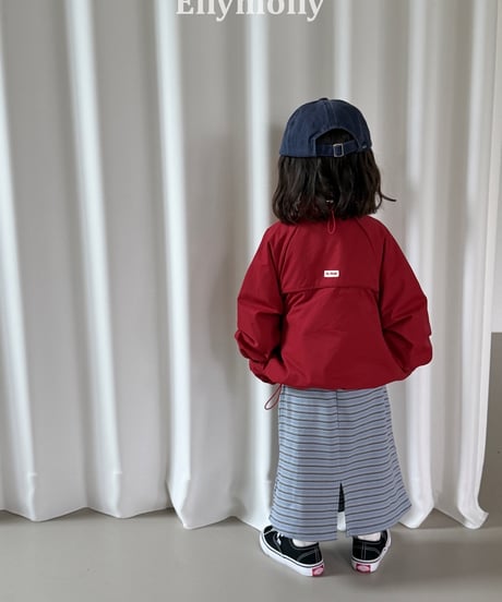 36[予約]ELLYMOLLY shadow long skirt
