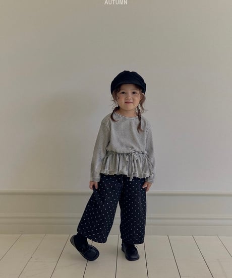 63[予約]LINDO round denim pants